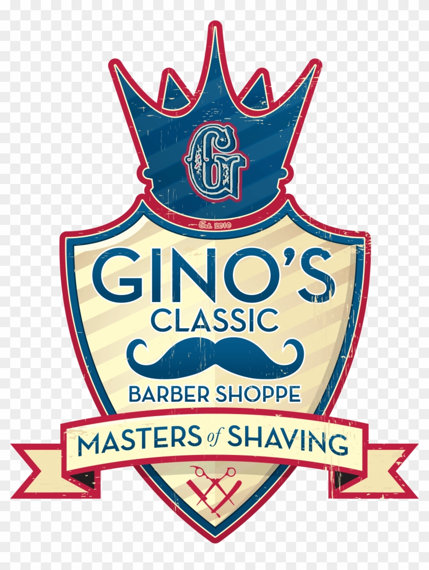 Gino's Classic Barber Shoppe - Emblem Clipart #41278