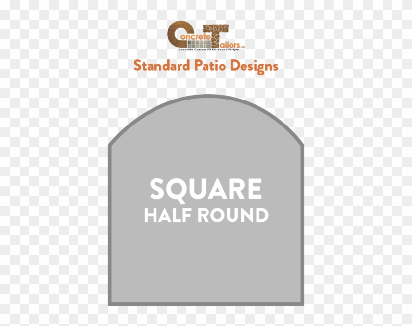 Ct Patio Designssquare Half Round - You My Mummy Clipart