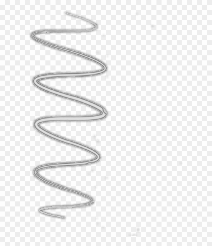 White Neon Swirl Png , Png Download Clipart