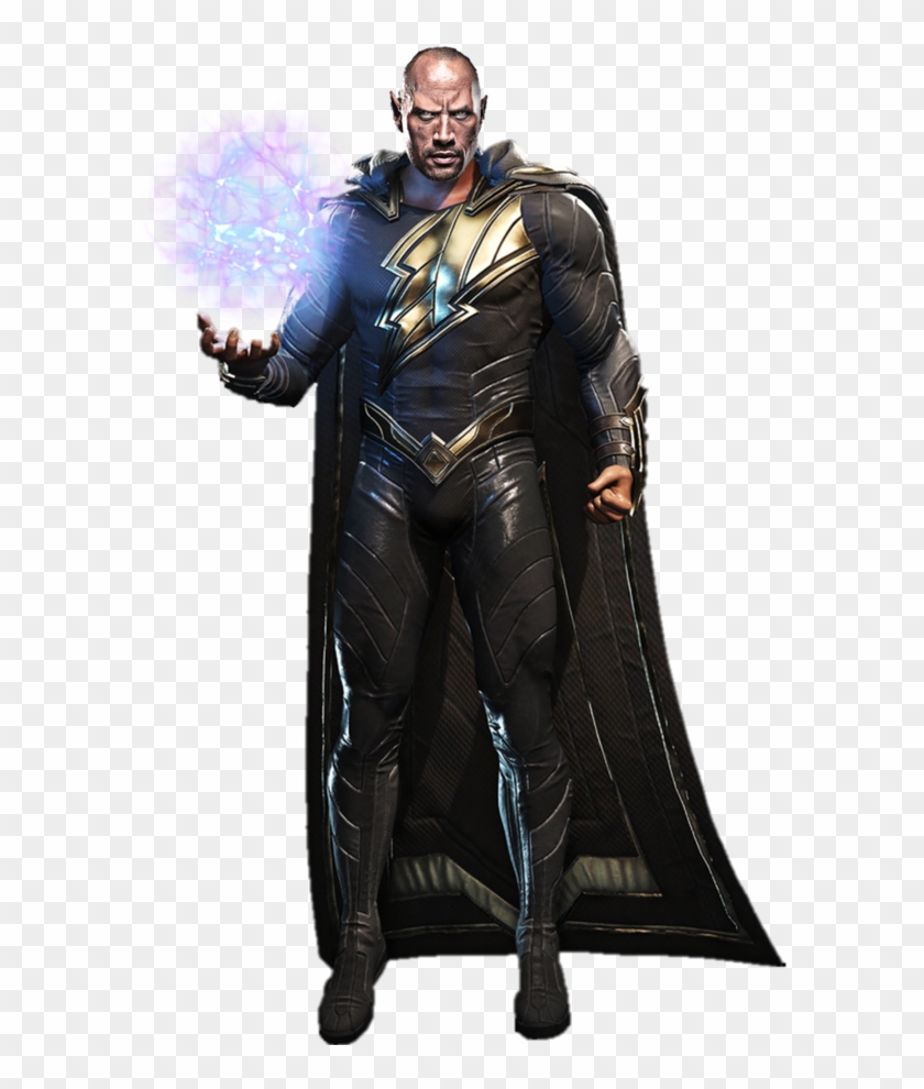 Black Adam Dwayne Johnson - Black Adam Injustice 2 Clipart #41606