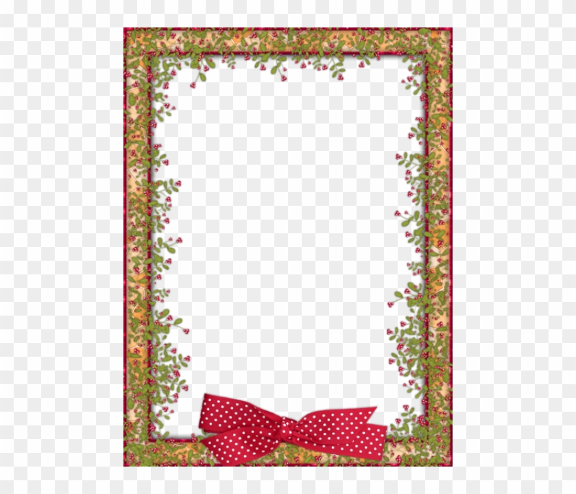 Free Png Yellow And Redframe With Red Bow Png Images - Png Yellow And Red Frames Clipart