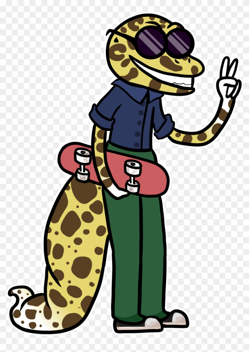 Leopard Gecko Clipart Furry - Png Download #41681