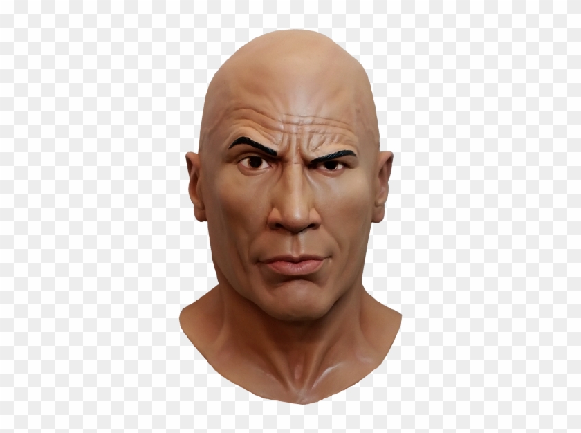 Details About The Rock Dwayne Johnson Wwe Adult Mask - Rock Mask Clipart