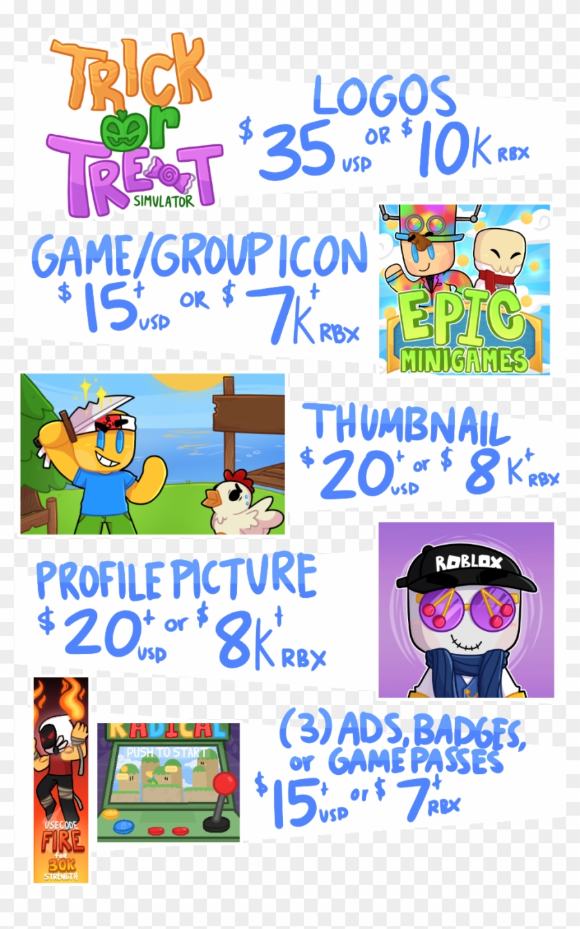 Artist For Hire Kxradraws Public Portfolios Roblox Clipart #42018