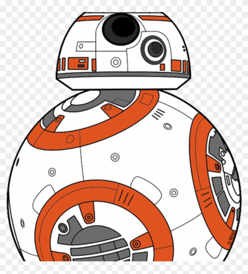 Star Wars Clipart Camera Clipart - Star Wars Characters Cartoons Bb8 - Png Download #42057