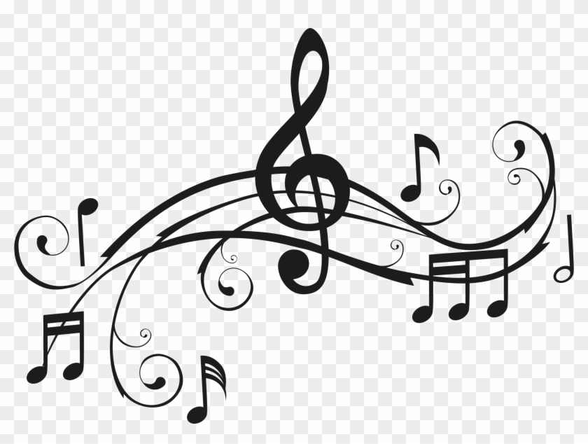 2364 X 1672 11 - Music Notes Art Clipart