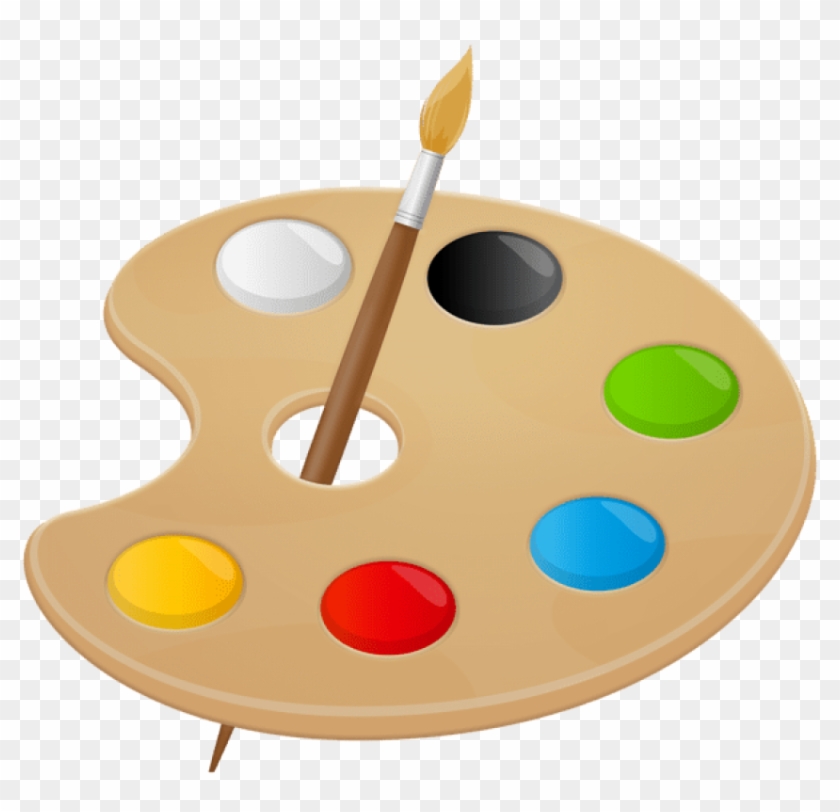 Free Png Download Artist Palette Clipart Png Photo - Art Palette Transparent