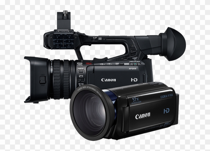 Video Camera Clipart Camra - Canon Xf205 - Png Download