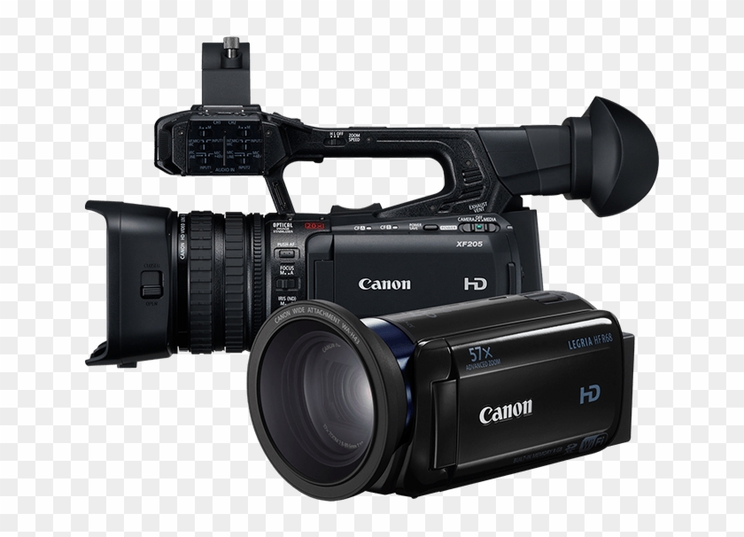 Video Camera Clipart Camra - Canon Xf205 - Png Download #42278