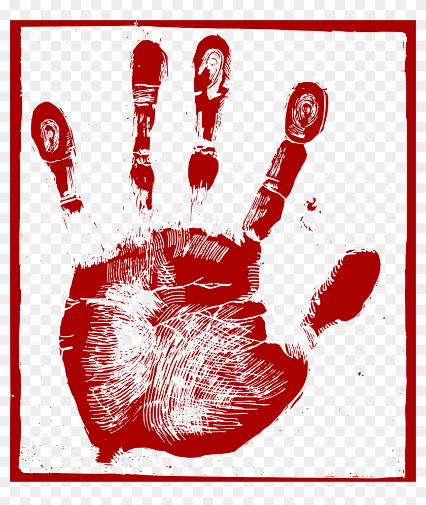 Big Image - Palm Print Clipart - Png Download