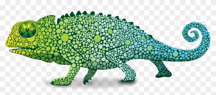 Monitor Lizard Clipart Transparent Background - Chameleon Transparent Background - Png Download #42543