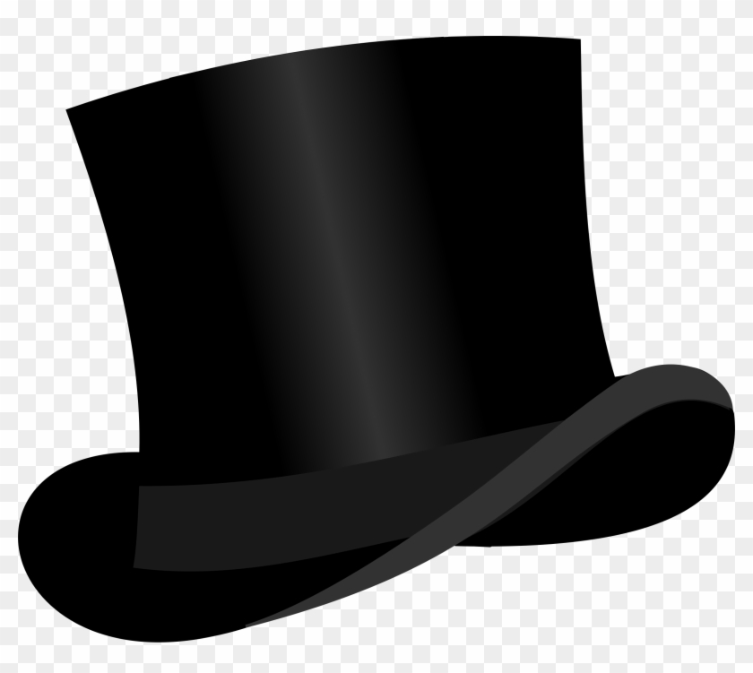 Bowler Silhouette At Getdrawings Com Free For Ⓒ - Top Hat Clipart - Png Download