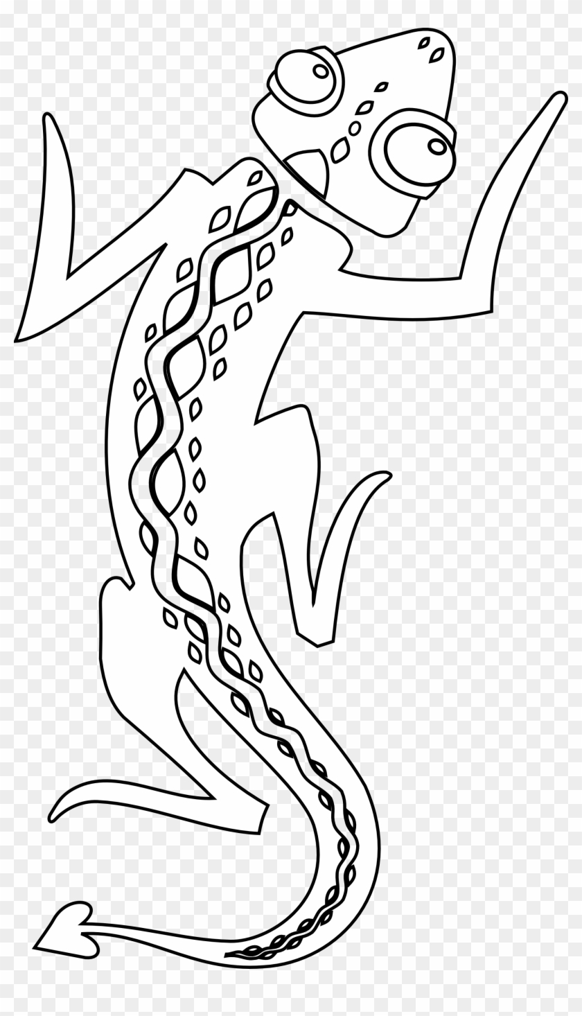 Lizard Png For Coloring Clipart #42583
