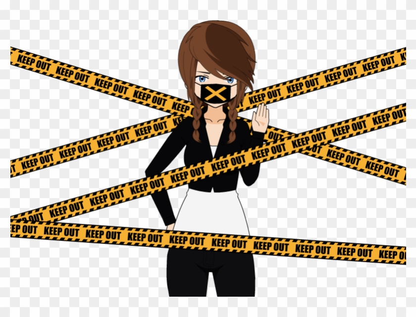 Keep Out Police Tape Png Transparent Image - Transparent Keep Out Tape Png Clipart #42648