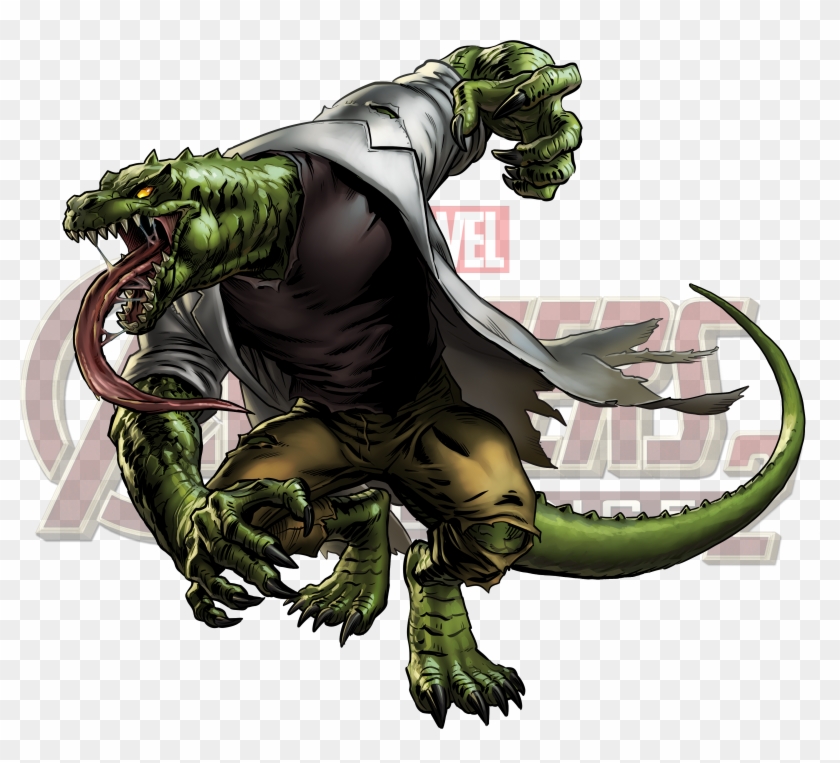 [ Img] - Marvel Alliance Lizard Clipart