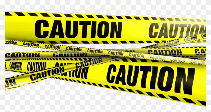 Customized Barricade Tape - Transparent Caution Tape Clipart