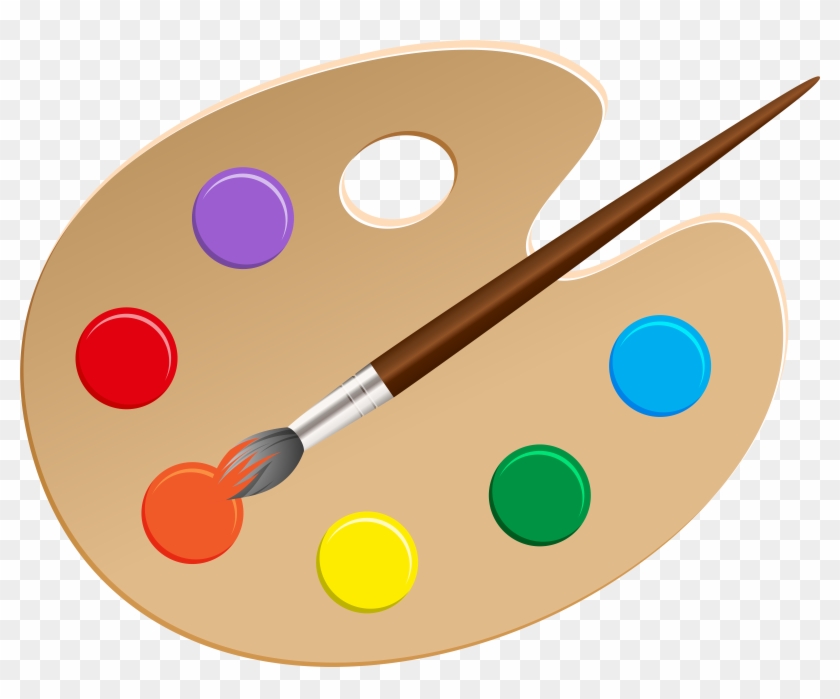 Download Artist Palette Png Clipart Png Photo - Portable Network Graphics Transparent Png