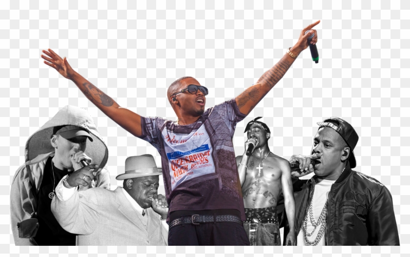 Why Nas Is The Greatest Hip-hop Artist Of All Time - Hip Hop Singer Png Clipart #43033