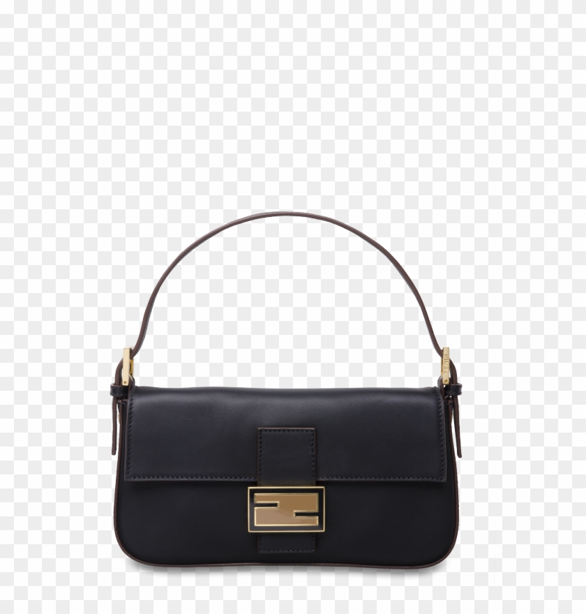 Fendi Black Baguette Bag - Fendi Baguette Bag Png Clipart