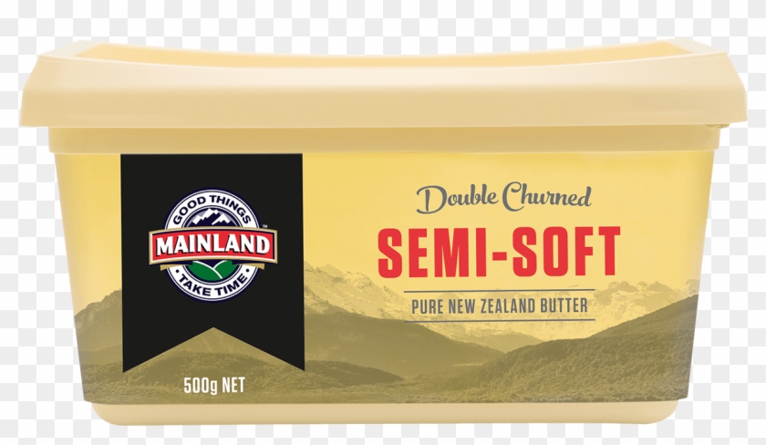 Semi Soft Butter , Png Download - Mainland Semi Soft Butter Clipart