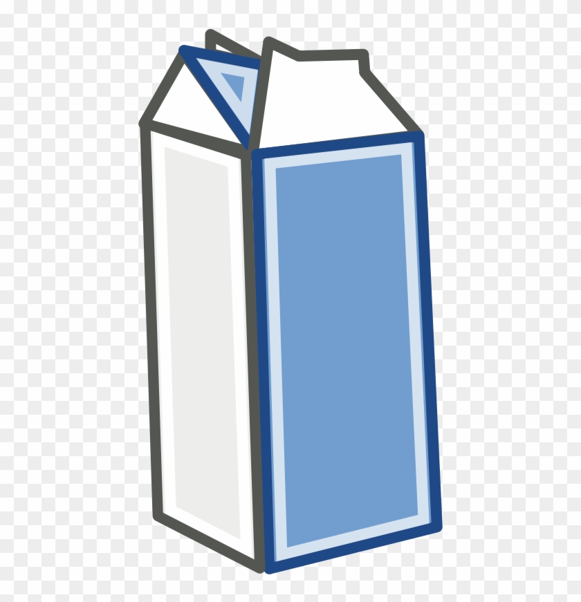 Milk Carton Kids Chocolate Milk Cartoon - Carton Clipart - Png Download #43569