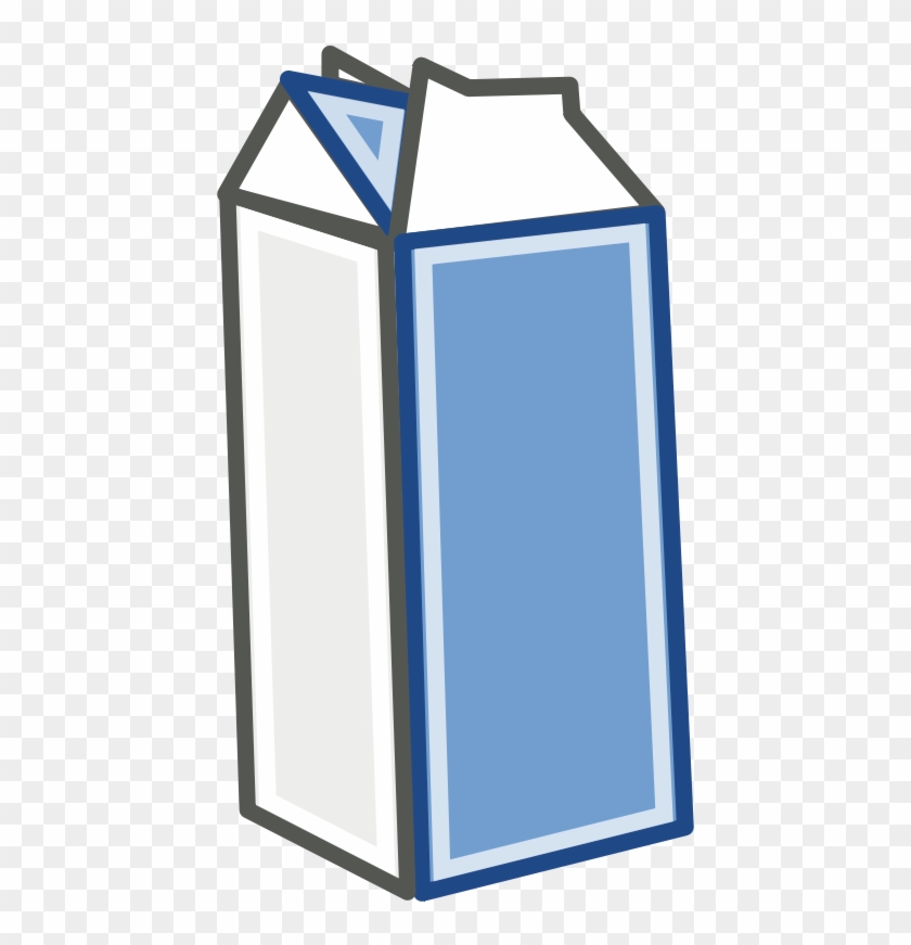 Milk Carton Kids Chocolate Milk Cartoon - Carton Clipart - Png Download