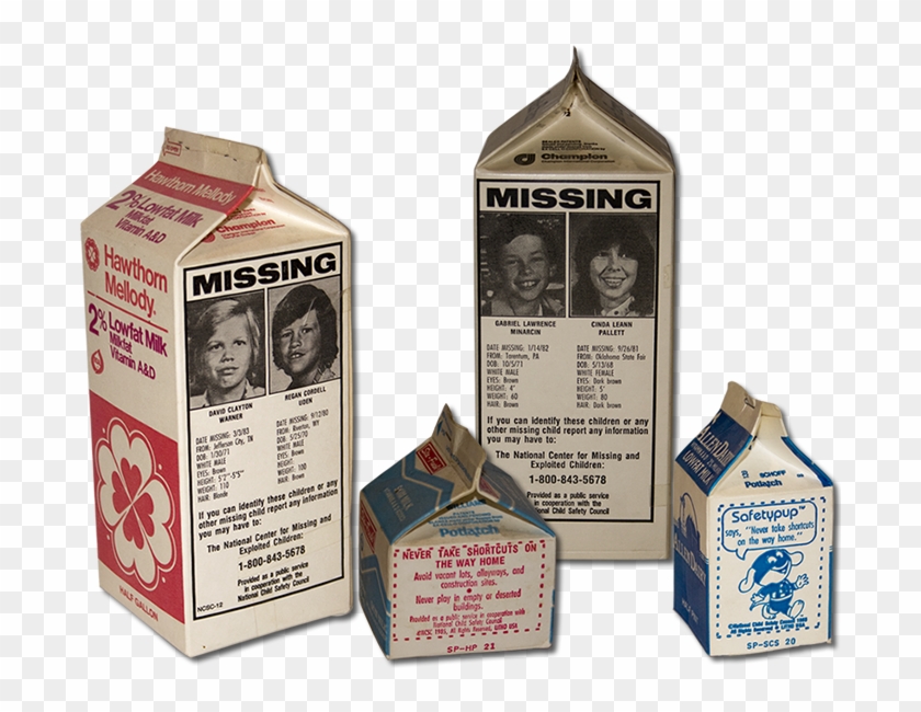 Missing Children On Milk Cartons Clipart