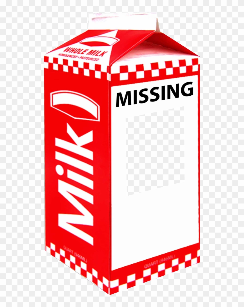 Missing Milk Carton Generator Clipart