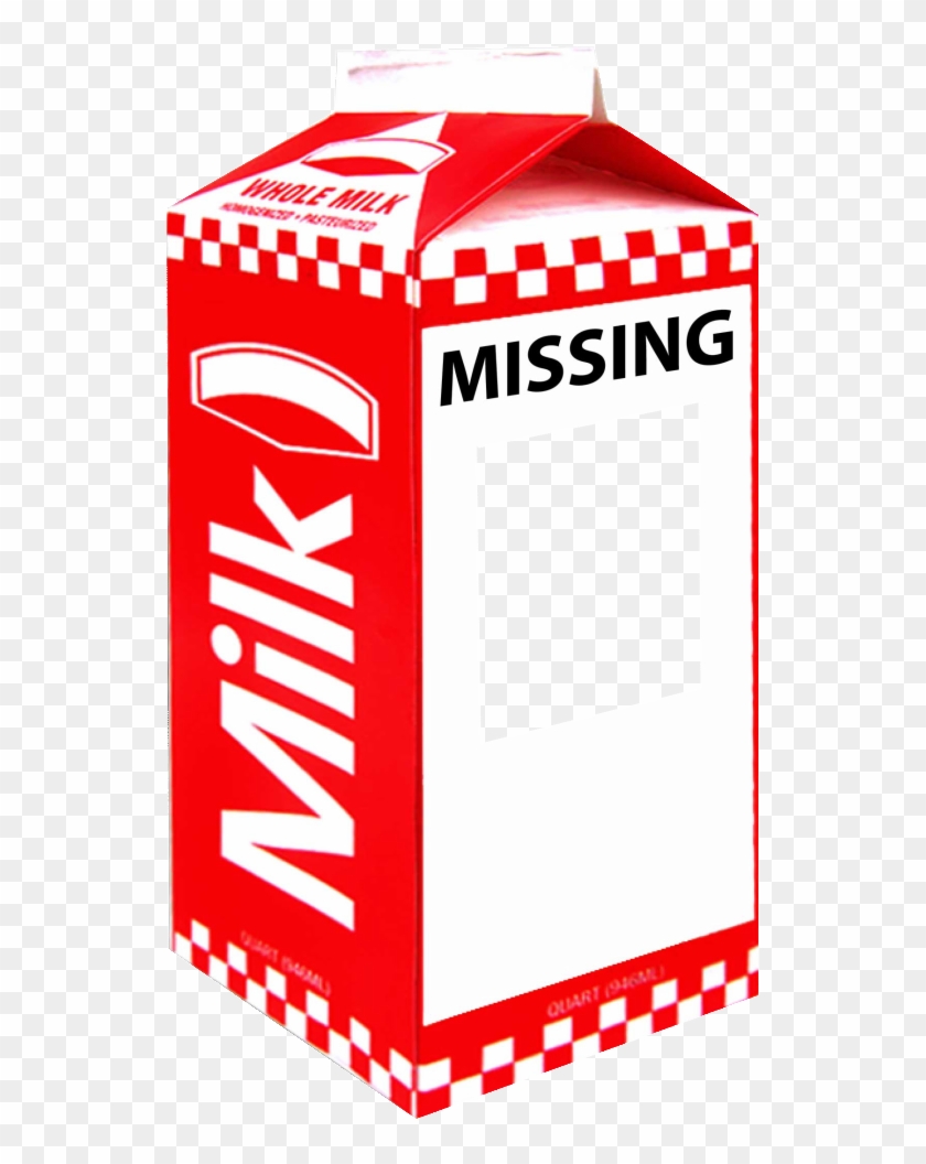 Missing Milk Carton Generator Clipart #43670