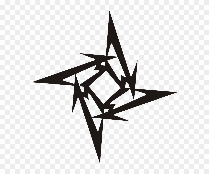 Logo Metallica Ninja Star Vector - Metallica Png Clipart #43673