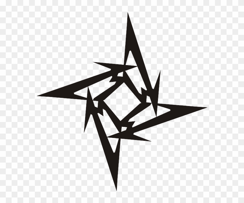 Logo Metallica Ninja Star Vector - Metallica Png Clipart