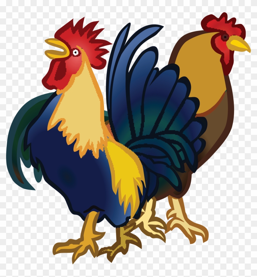 Rooster , , Clipart #43742
