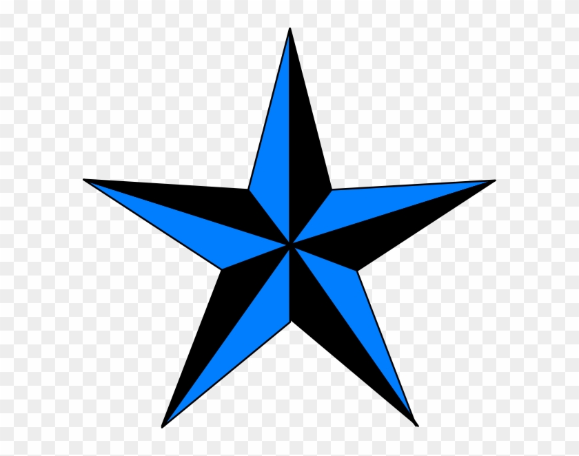 Star Vector - Old School Star Tattoo Clipart