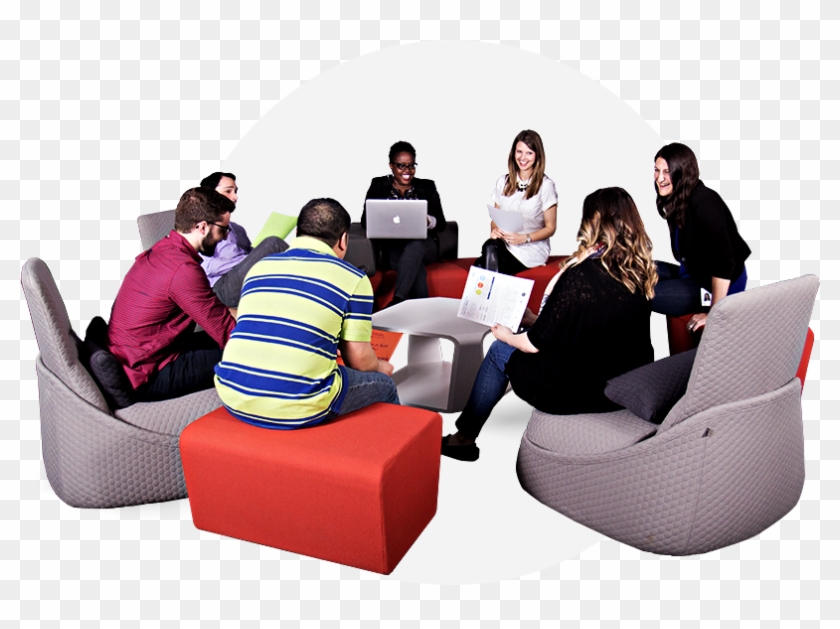 Meet Our People - People Sitting On Couch Png Clipart #44161