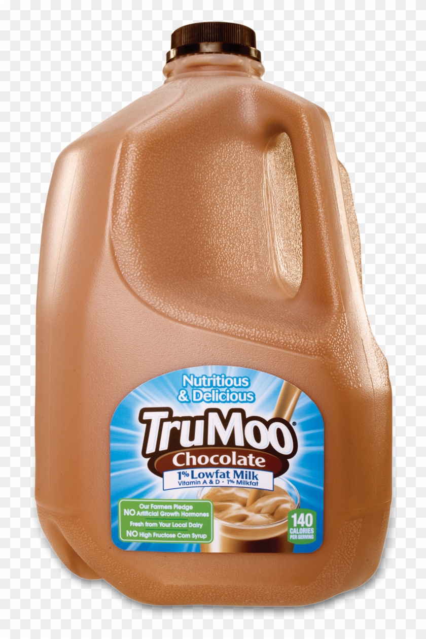 Flavored Milk - Trumoo Chocolate Milk Gallon Clipart #44276
