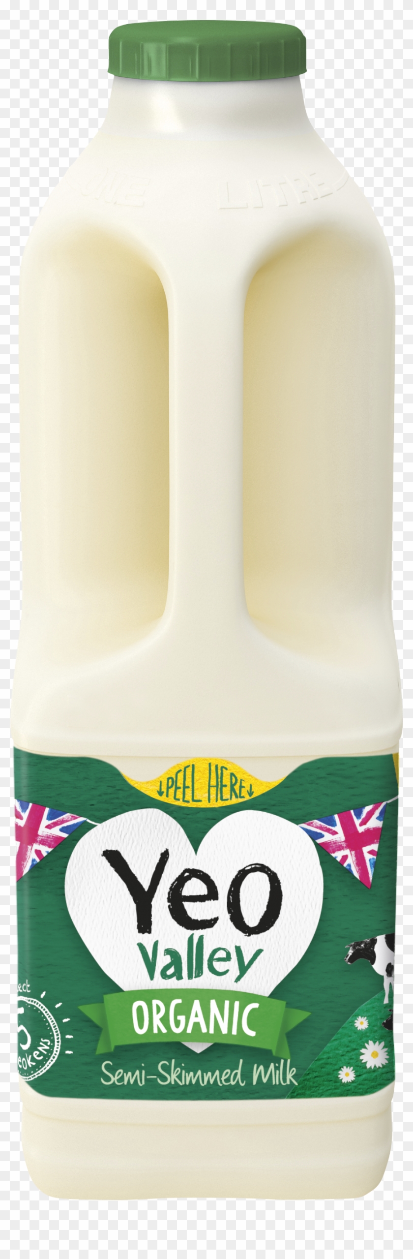 Semi-skimmed - Yeo Valley Organic Milk Clipart #44487