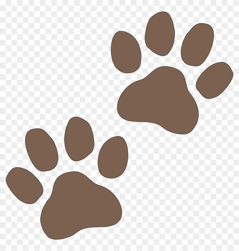 Paw Print - Cute Dog Icon Transparent Background Clipart #44636