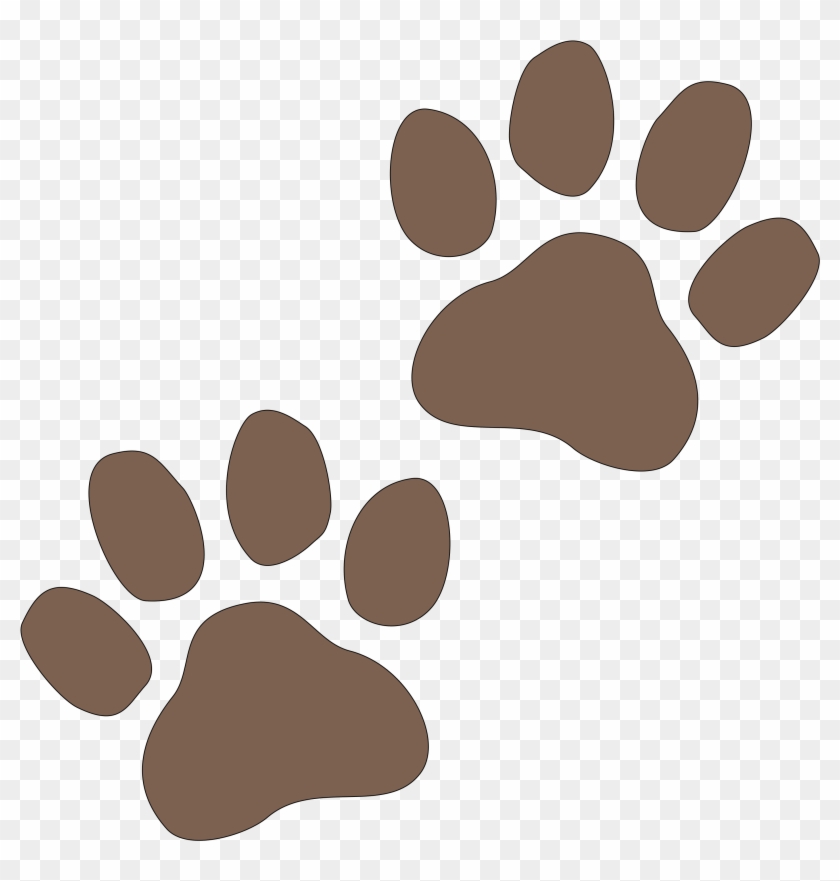 Paw Print - Cute Dog Icon Transparent Background Clipart