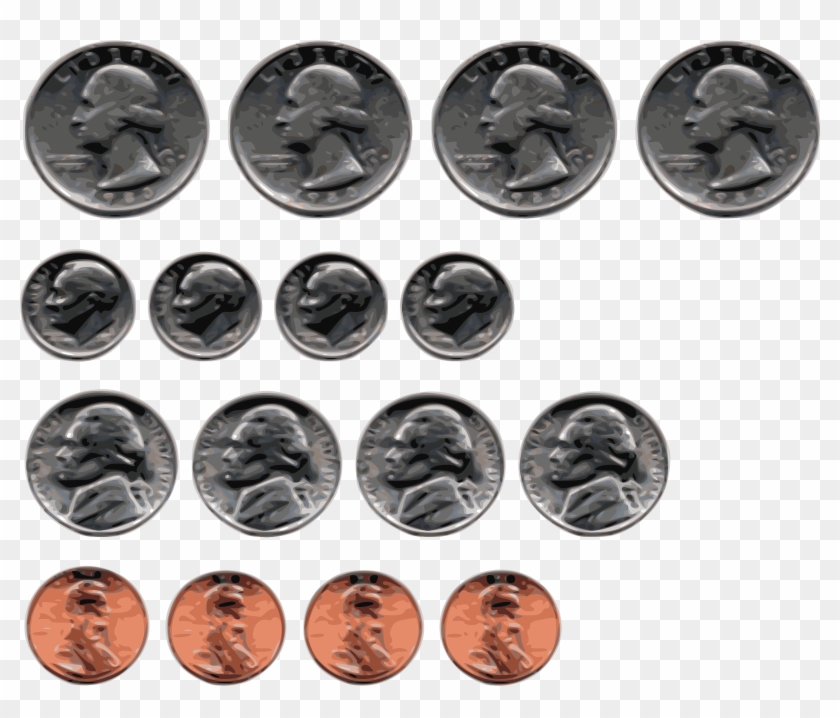 This Free Icons Png Design Of Us Coins Clipart #44724