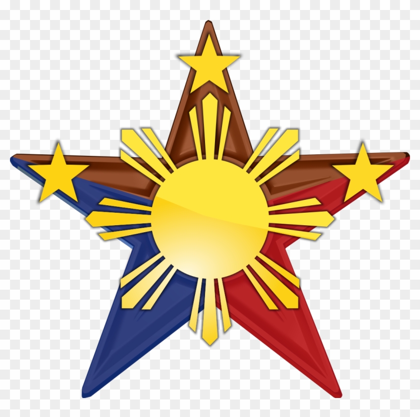 Philippine Barnstar Hires Vector - Philippines Star Clipart #44820
