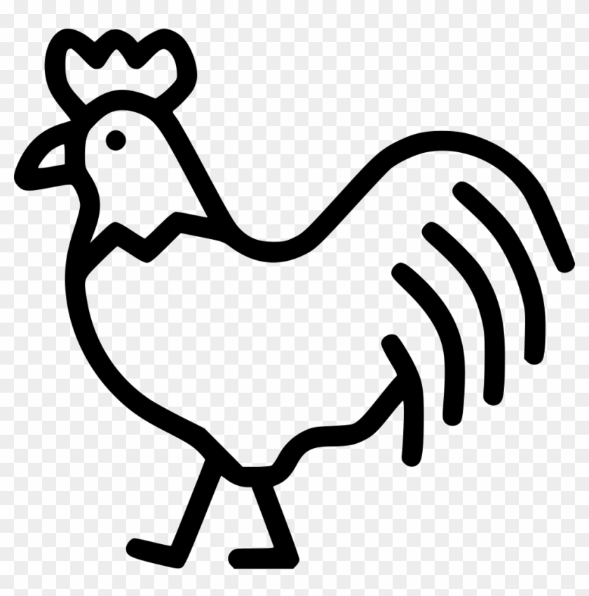 Png File - Free Icon Rooster Clipart #44842