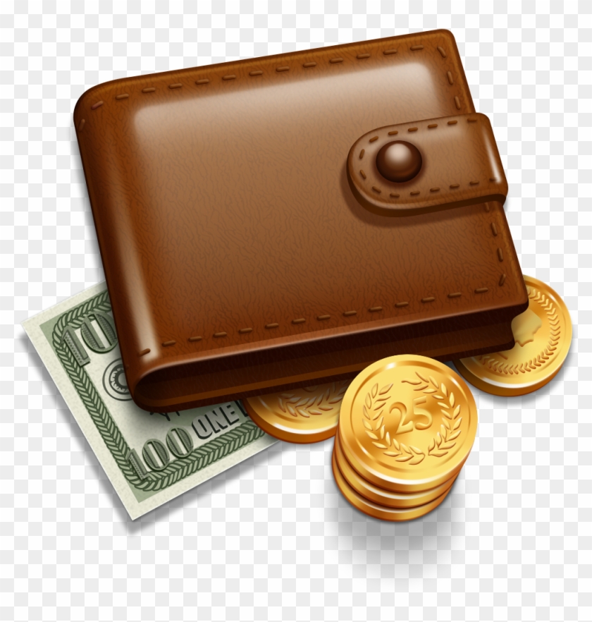 Free Icons Png - Money Purse Png Clipart #44969