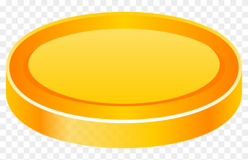 Gold Coins - Coin Vector Png Clipart #45384