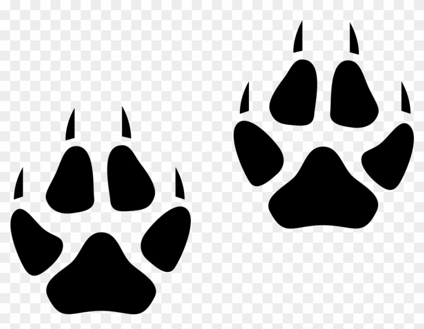 Pawprints Comments - Iberian Lynx Paw Print Clipart #45437