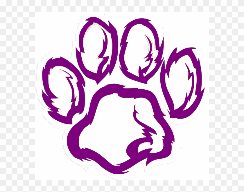 Tiiger Clipart Paw Print - Grand Blanc Bobcats Logo - Png Download #45507
