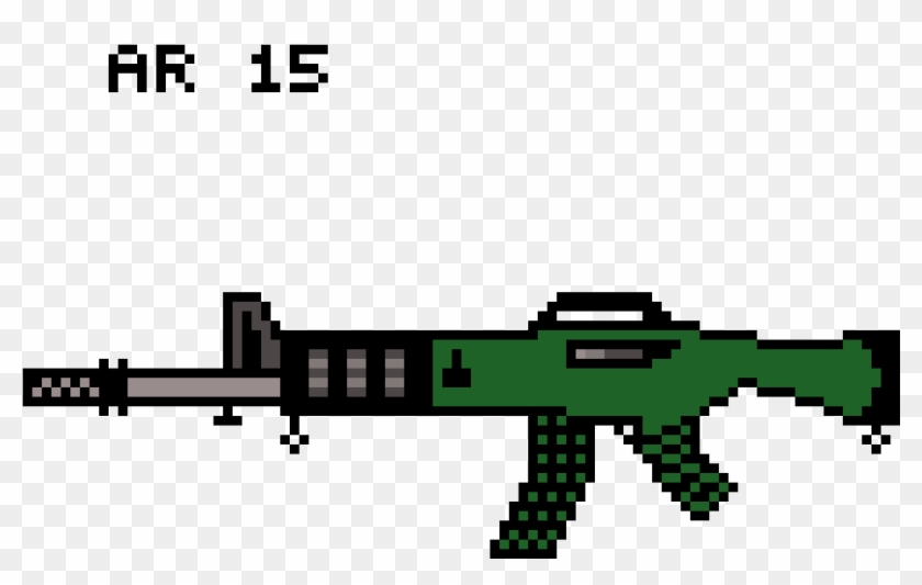 Ar15 - Assault Rifle Clipart #45588