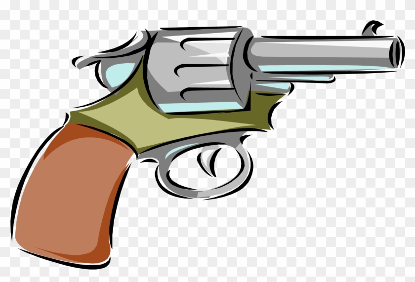 Cartoon Gun - Cartoon Images Of Gun Clipart