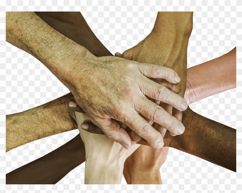 Sex - Hands Overlapping In A Circle Clipart #46010