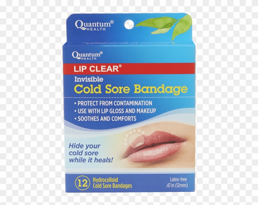 Invisible Cold Sore Bandage Clipart