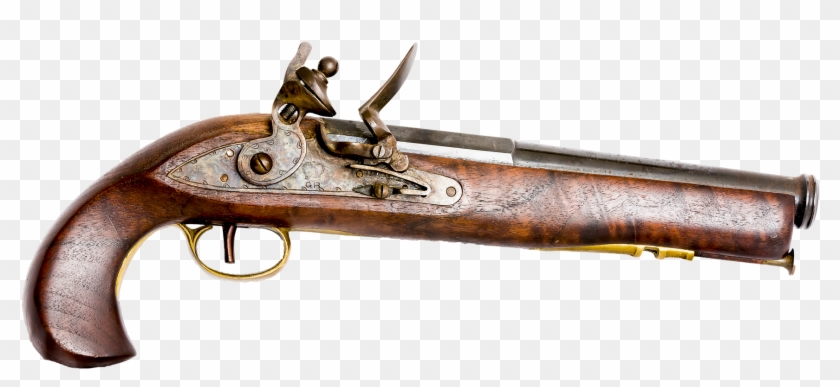 British Tower Pistol - Old Fashioned Toy Gun Clipart #46100